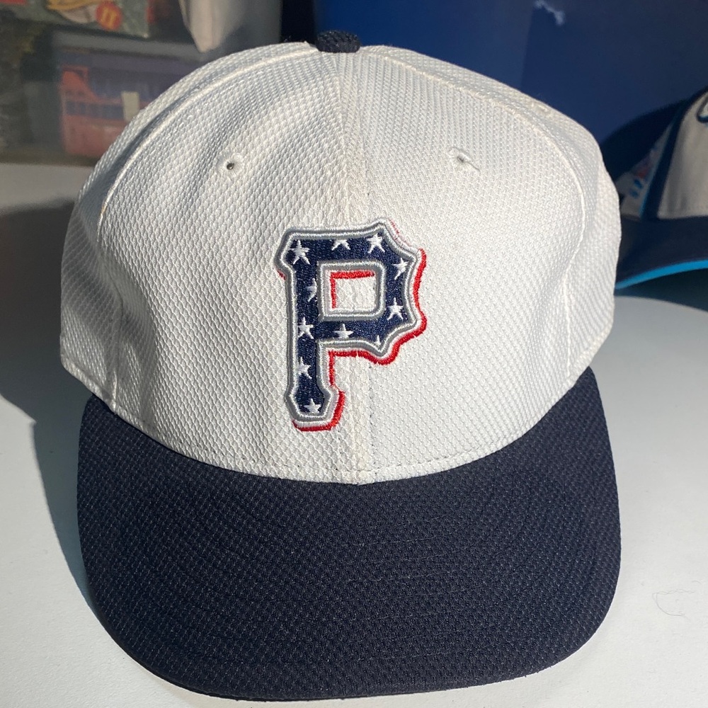 Pittsburgh Pirates MLB Independence Day Fitted Hat Cap size 7